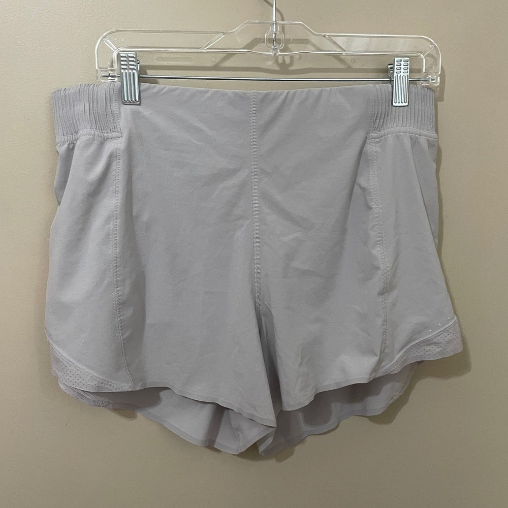 Lululemon Hotty Hot High-Rise Short 4" Special Edition Chrome Size 12 - Picture 2 of 10